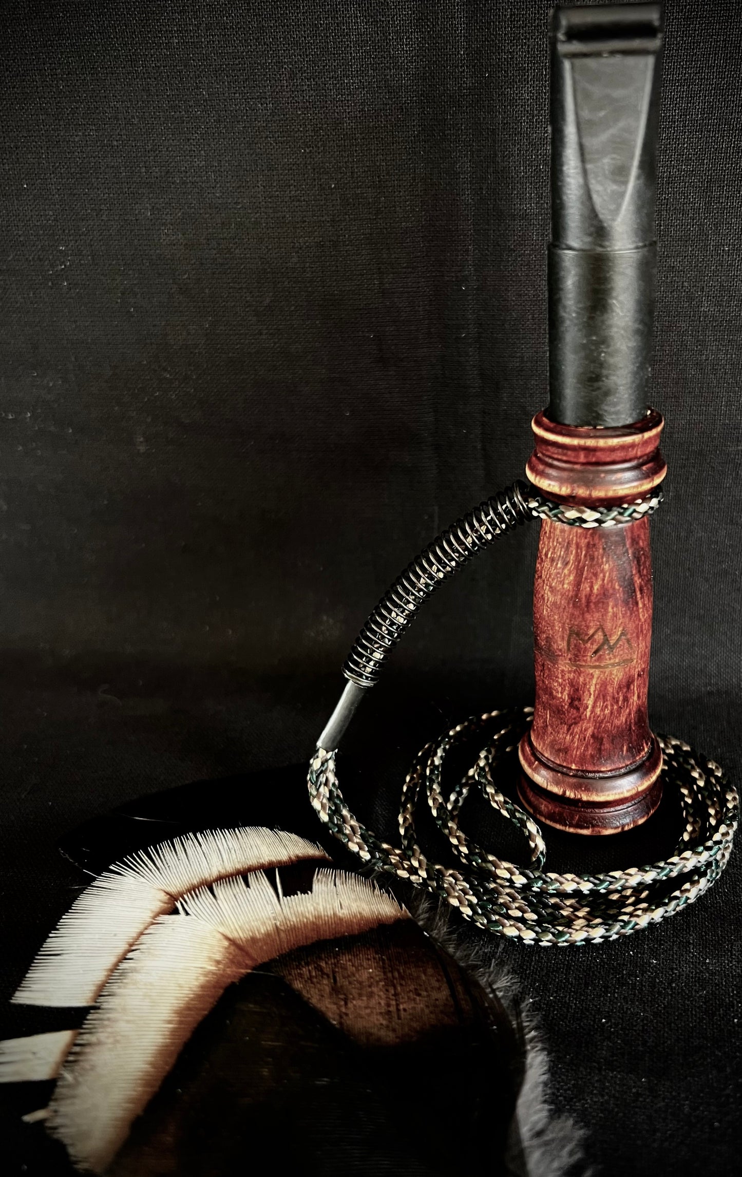 Locator Call, The "Instigator" TM, Crow, Curly Maple