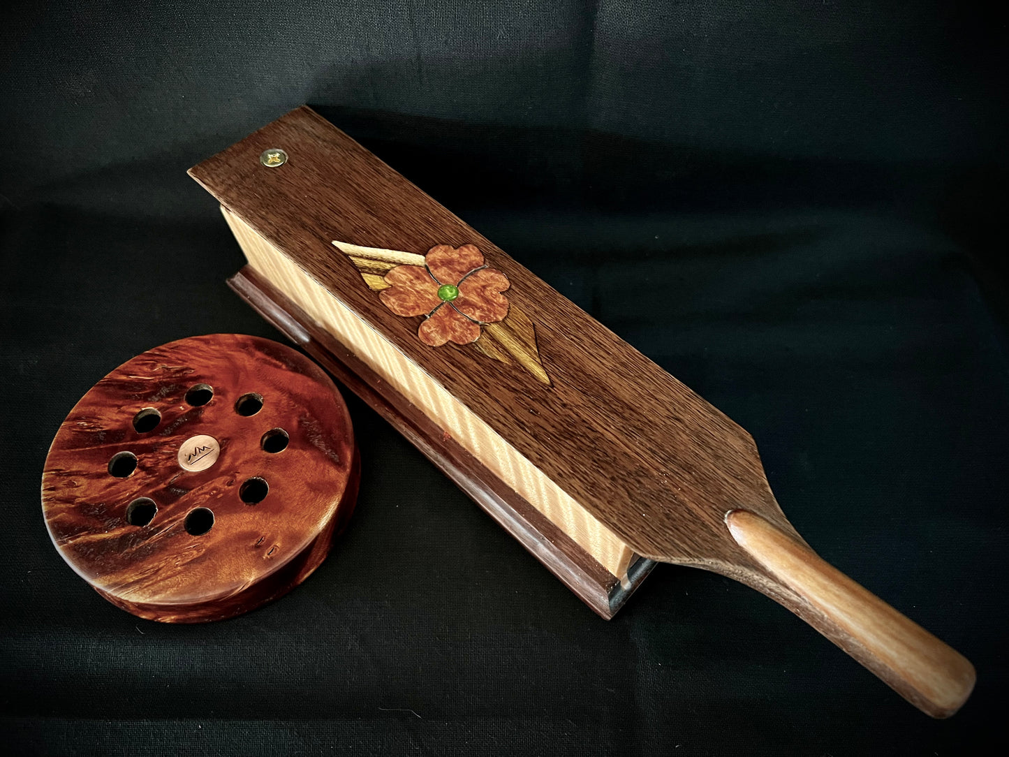 Turkey Box Call, "The Appalachian" TM, Longbox with Inlay