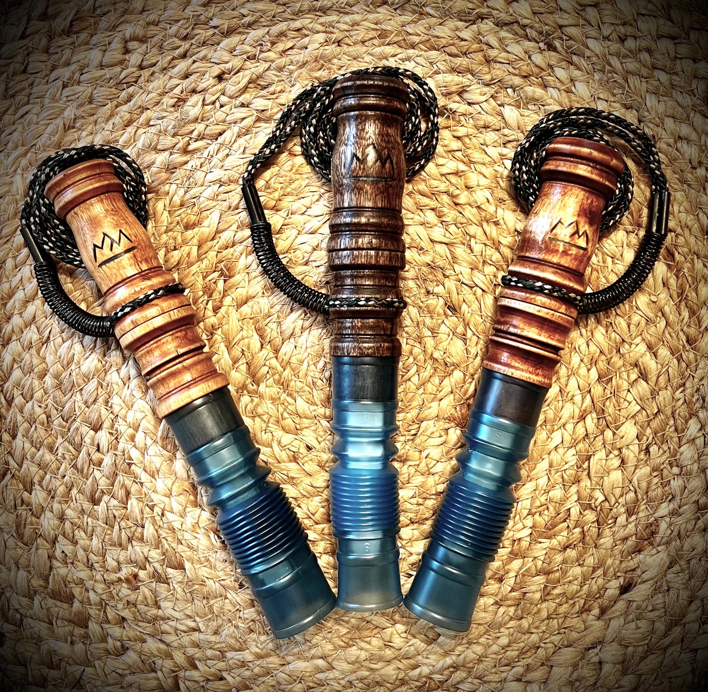 Deer Call, The "Impersonator" TM, Curly Maple with Flextube