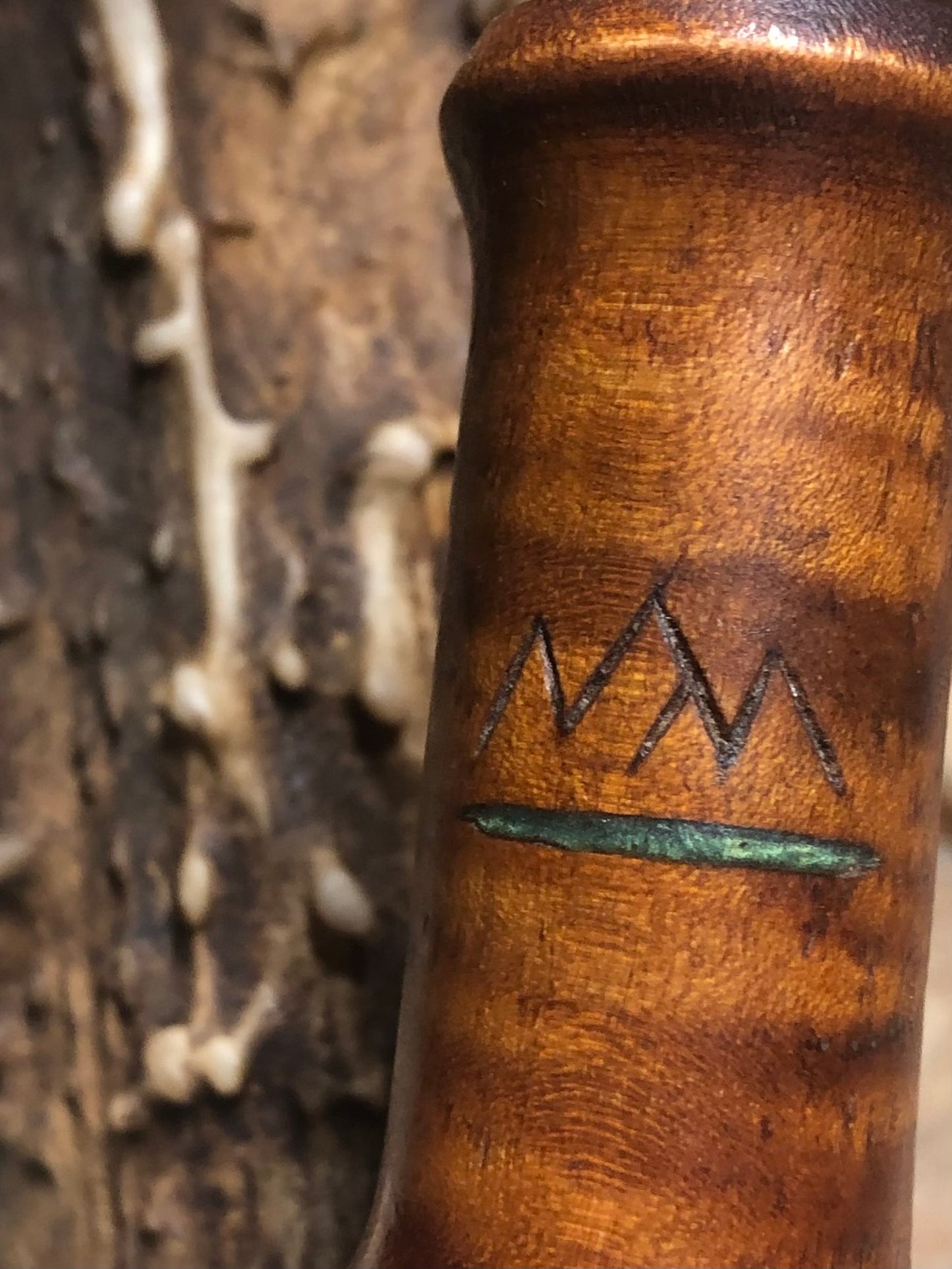 Deer Call, "The Impersonator" TM, Curly Maple